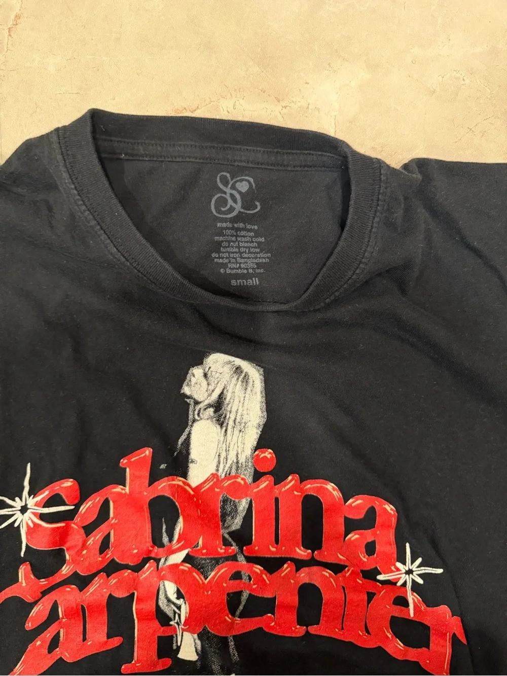 Taylor Swift 1989Long Sleeve,ErasTour StickerPack&SabrinaCarpenter TShirt Bundle